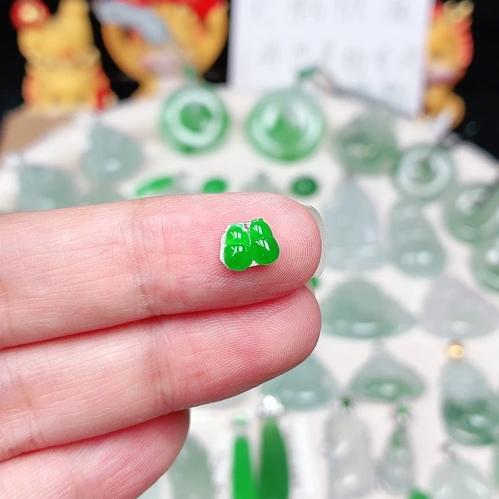 翡翠裸石缅甸天然A货翡翠