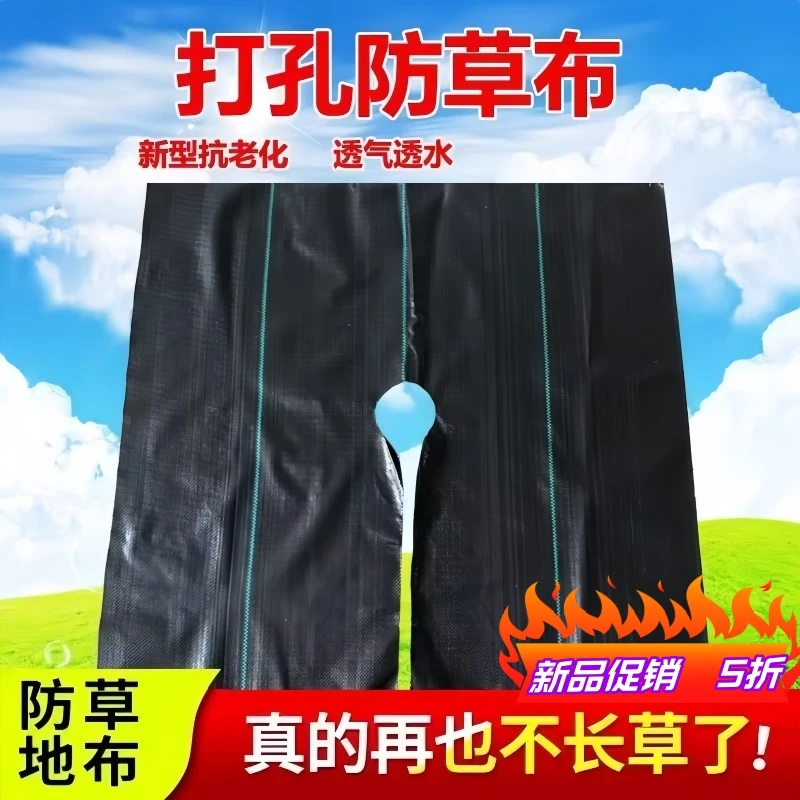 防草布除草布果树果园切片抑草布地布盖草可降解透水透气护根耐用