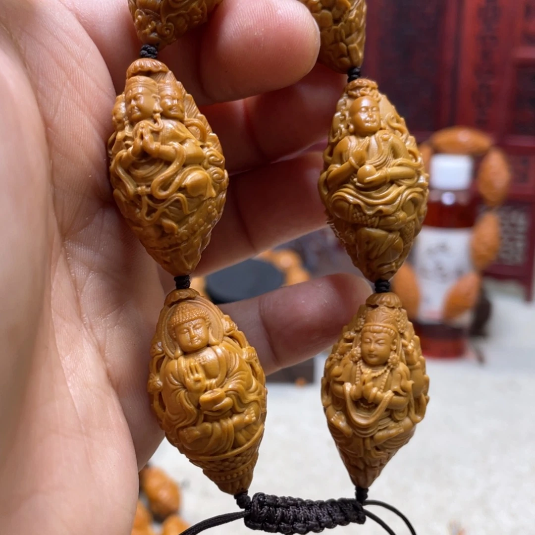 橄榄核吊坠橄榄核雕