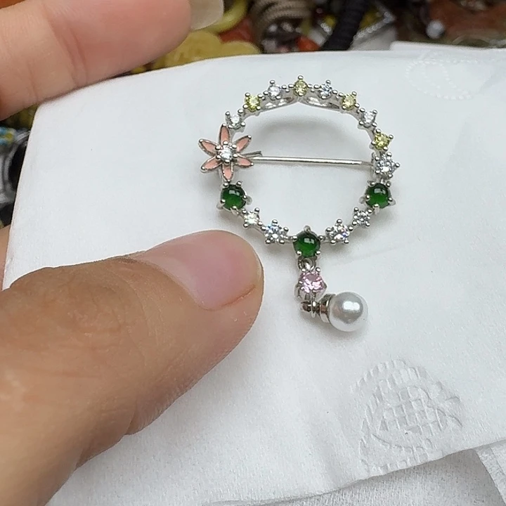 颈饰未镶嵌翡翠翡翠