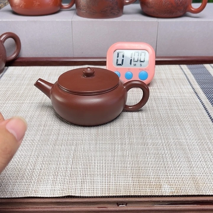 陈***紫砂茶壶宜兴原矿泥料手工紫砂壶