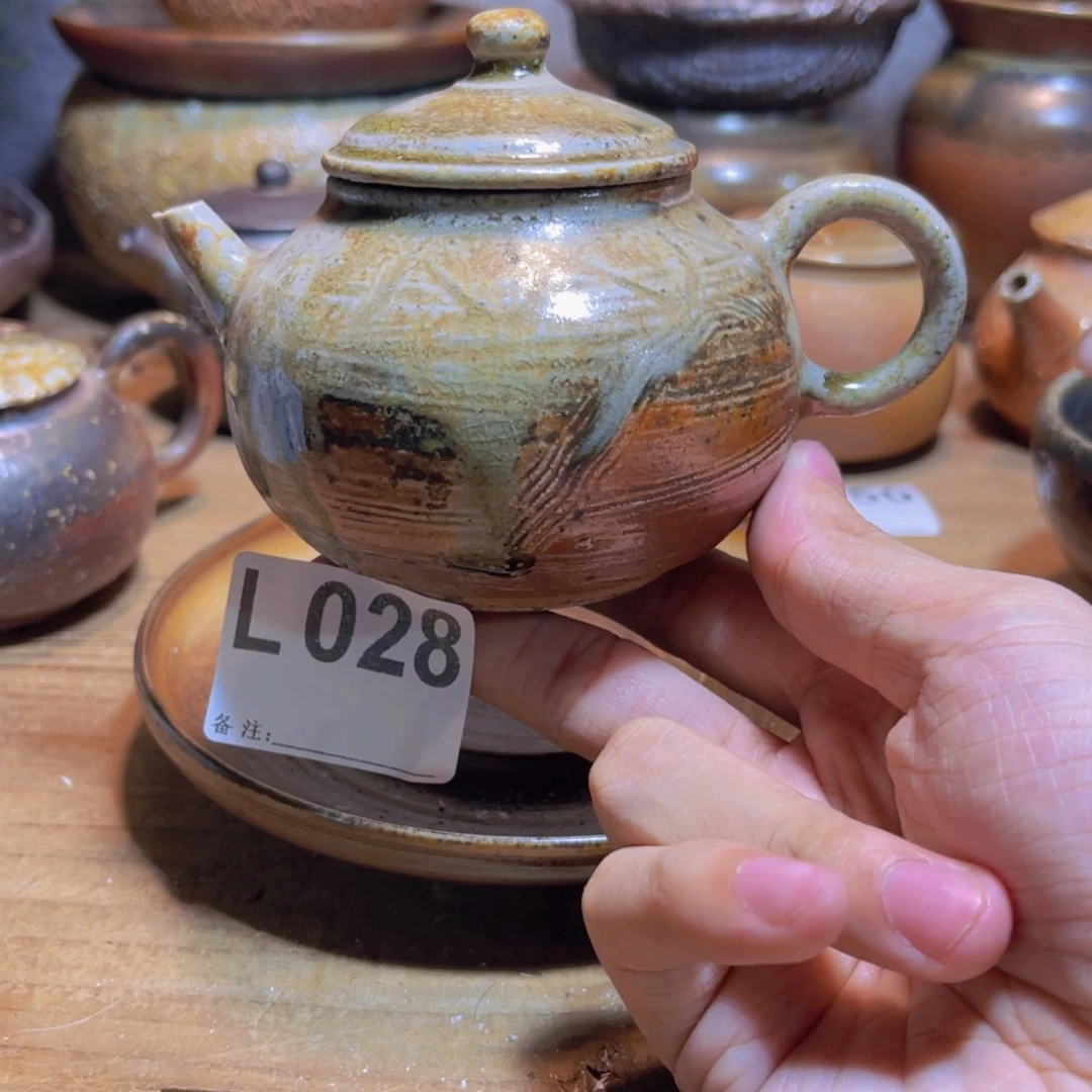 纯手工制作工艺（柴烧）裸烧纯手工制作柴烧028