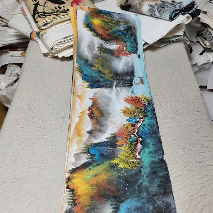 知***侠国画国画花鸟花鸟国画