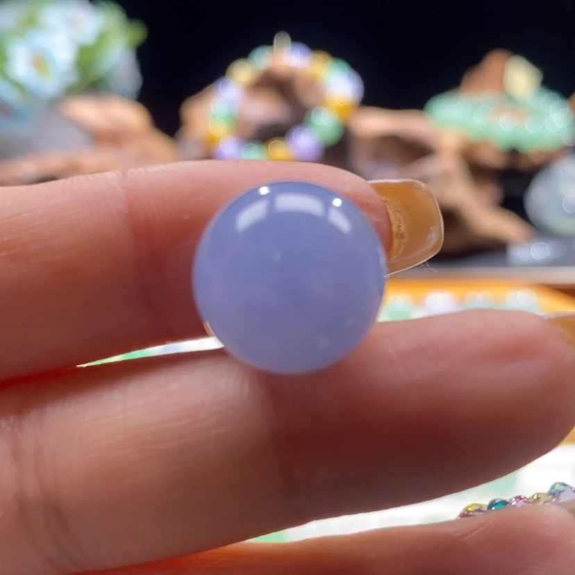 【闪购商品】翡翠吊坠(不含链)未镶嵌翡翠冰蓝紫14➕