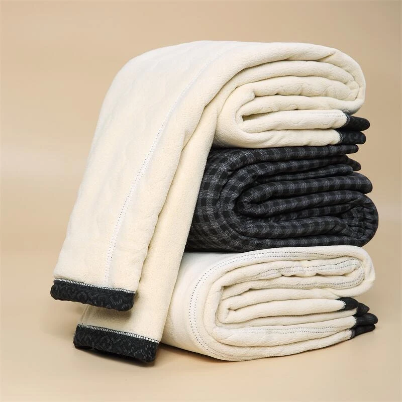 加厚款一条过冬妈妈冬季防寒高腰宽松三层加大码外穿厚棉裤