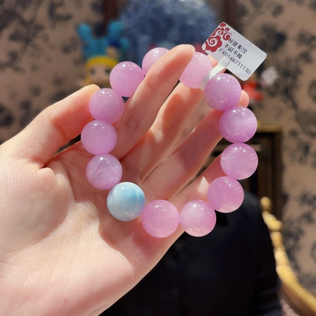 未镶嵌锂辉石手串