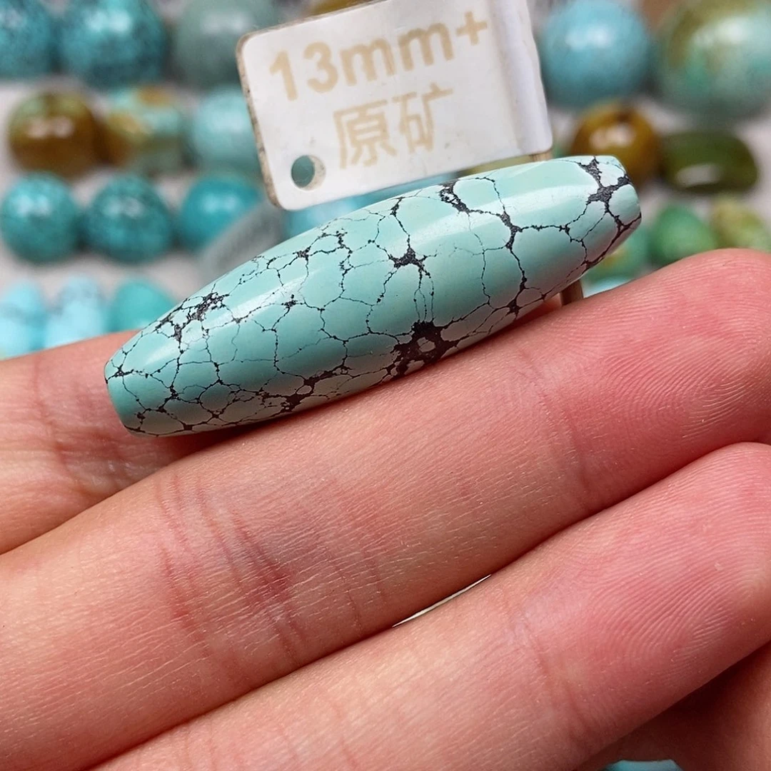 未镶嵌绿松石珠宝半成品