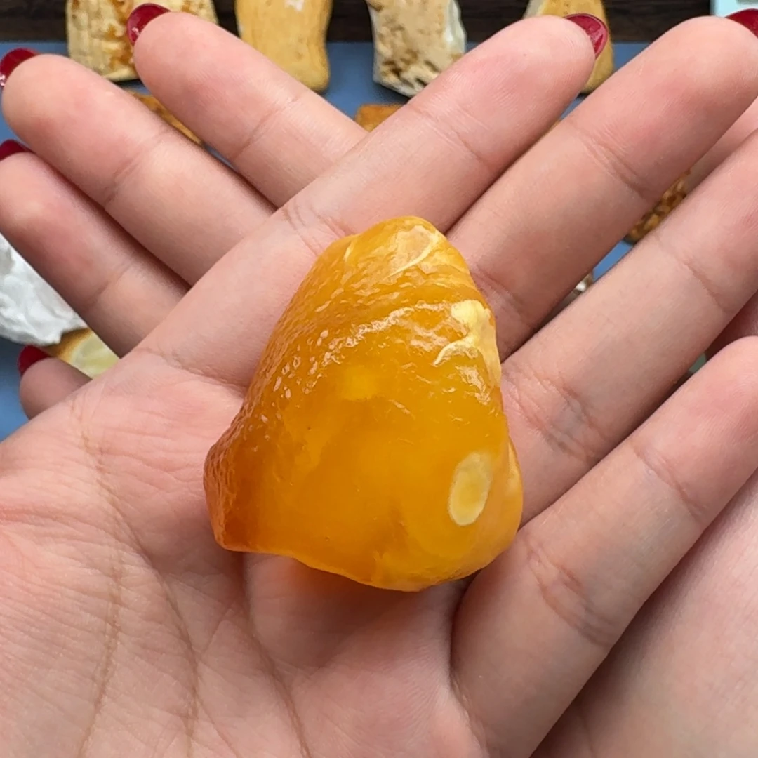 定制琥珀未镶嵌琥珀蜜蜡定制
