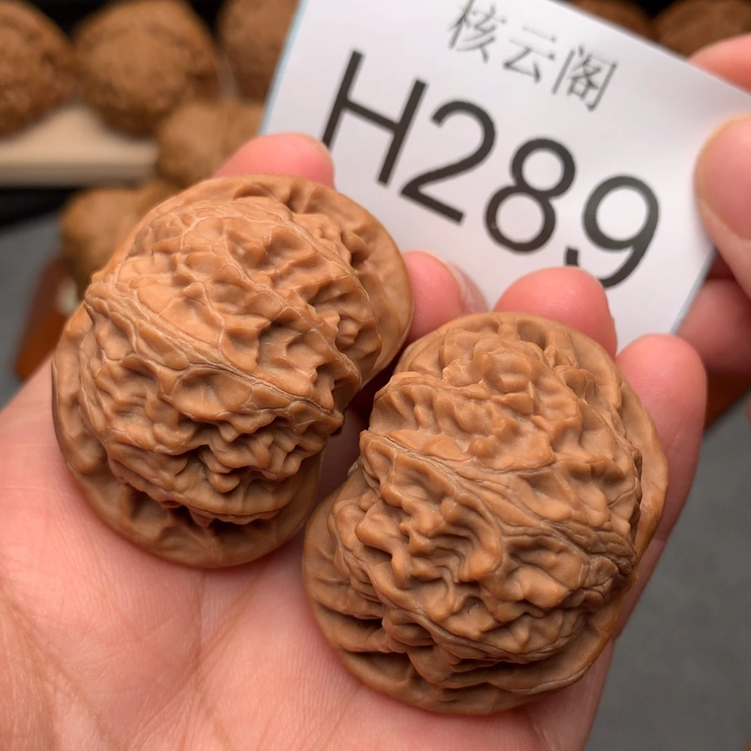 文玩核桃把件42宫灯