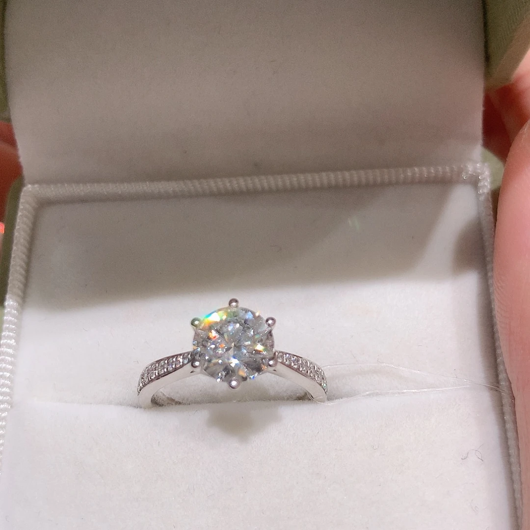 铂Pt950镶嵌实验室培育钻石12