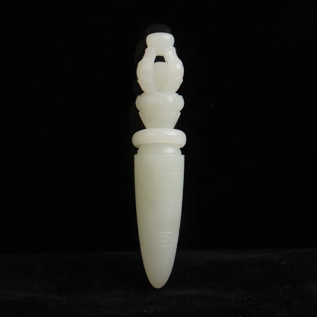 【清】白玉金刚杵（重37g）QTY683