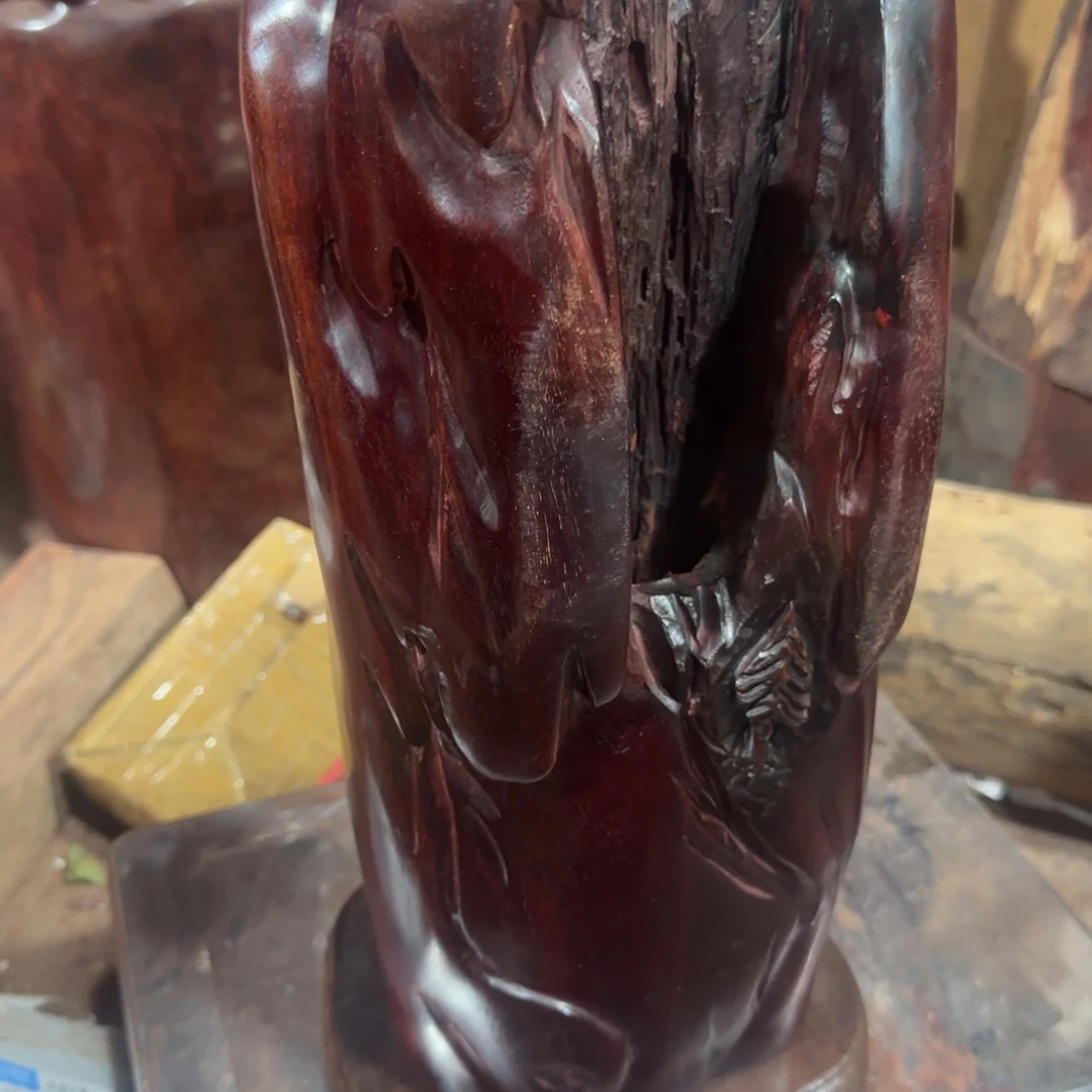 木印度小叶紫檀工艺品摆件