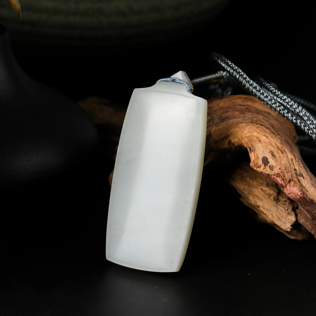 【竞拍专用】和田玉无事牌约60*27*10.5mm约39.9g 11240626-07