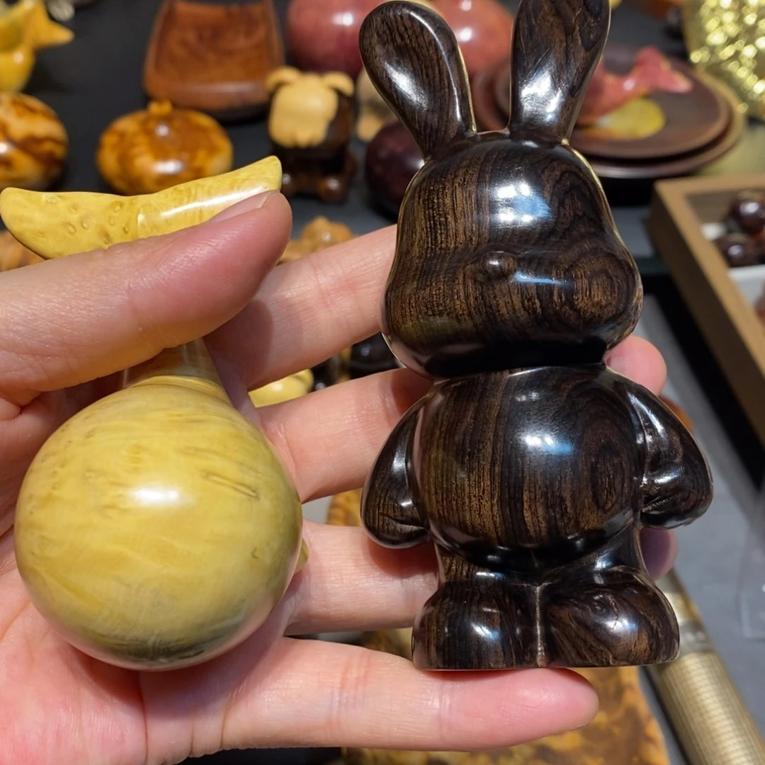 葫芦优**人1小叶珍珠黄杨鲸鱼1紫光檀兔子