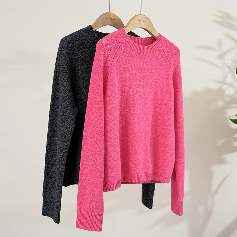 【343-372G】 德国CL7针3股26支100%羊绒女士毛衣（241917）2454