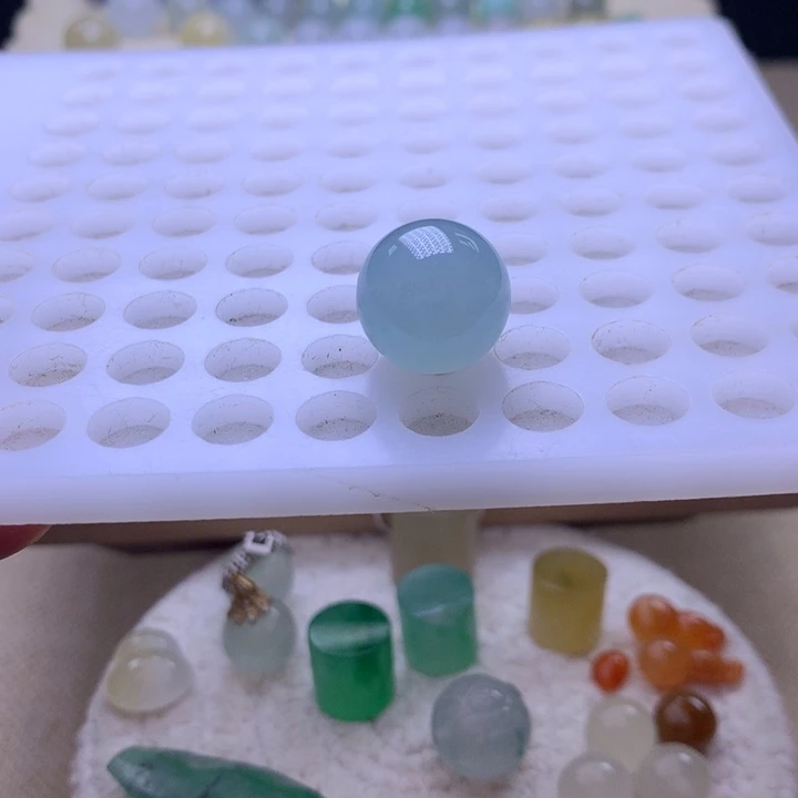 未镶嵌手链翡翠15.5翡翠圆珠