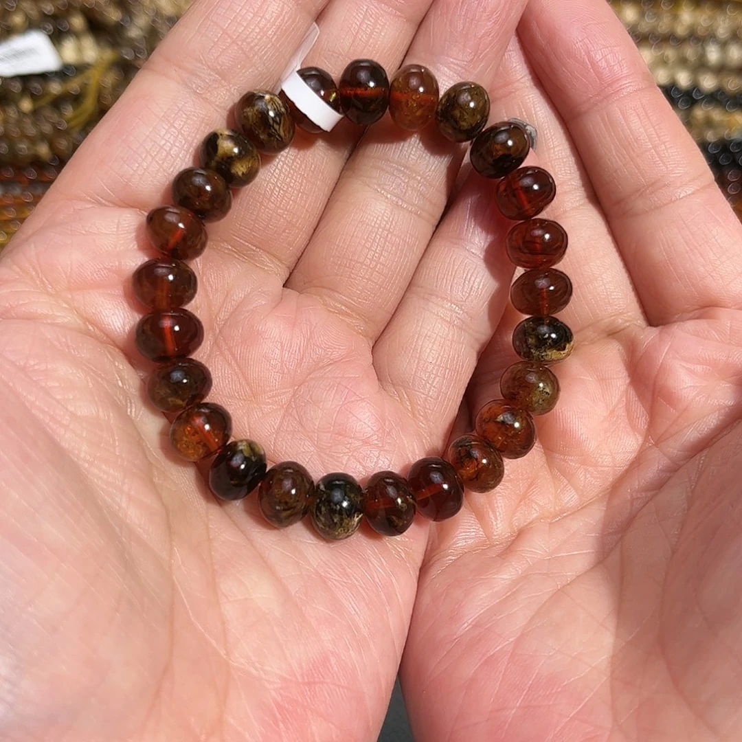 未镶嵌琥珀裸石撫順琥珀20348-1九