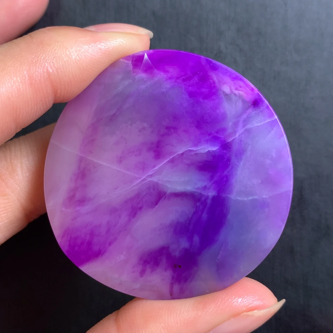 苏纪石（舒俱来）未镶嵌樱花圆牌