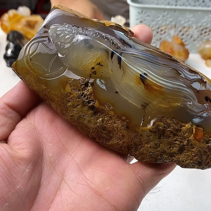 合金颈饰玛瑙/玉髓