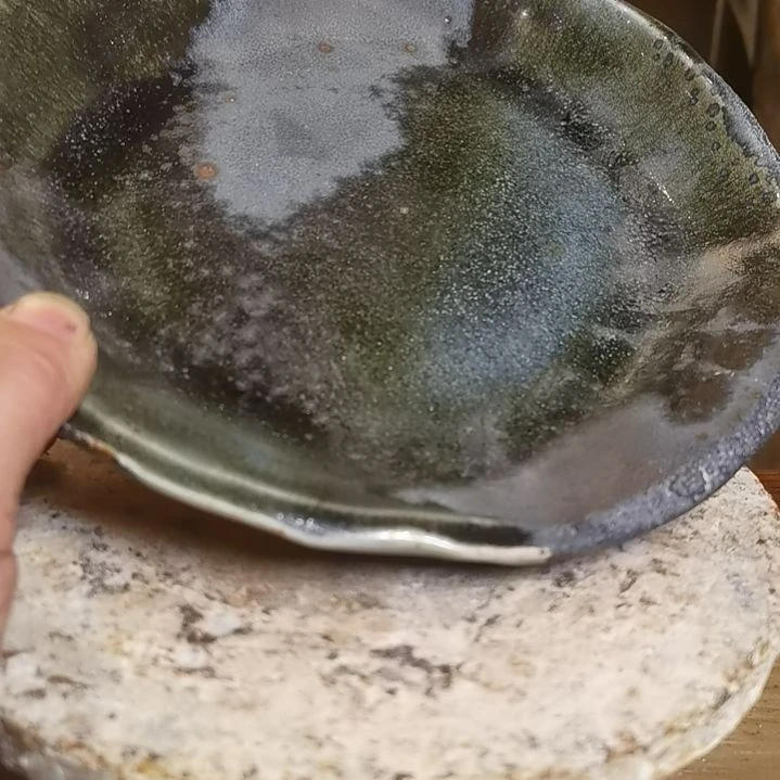 盘手工高温原矿窑变