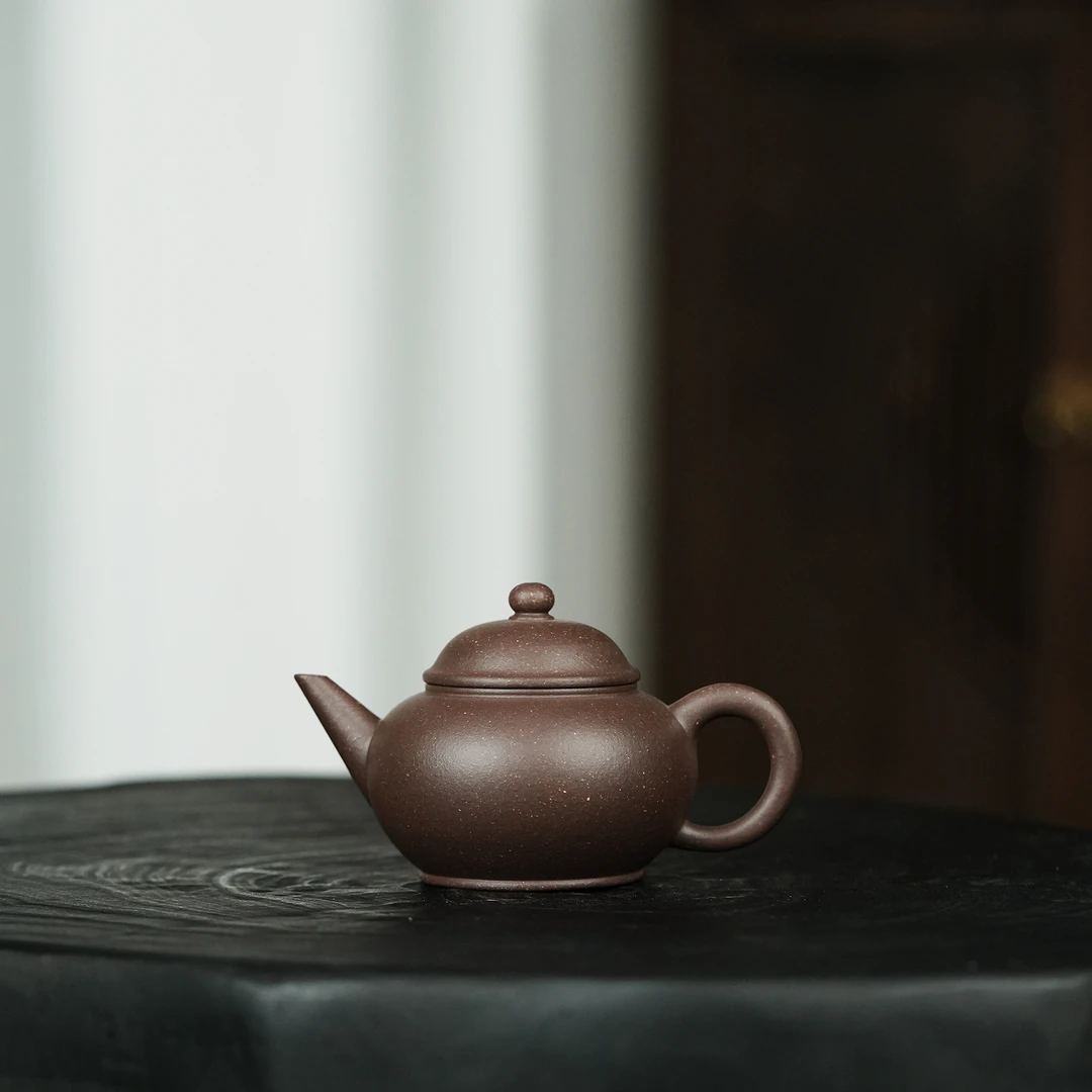 【利贞l水平】原矿天青泥 约160cc 手工制作 紫砂壶茶具BHT