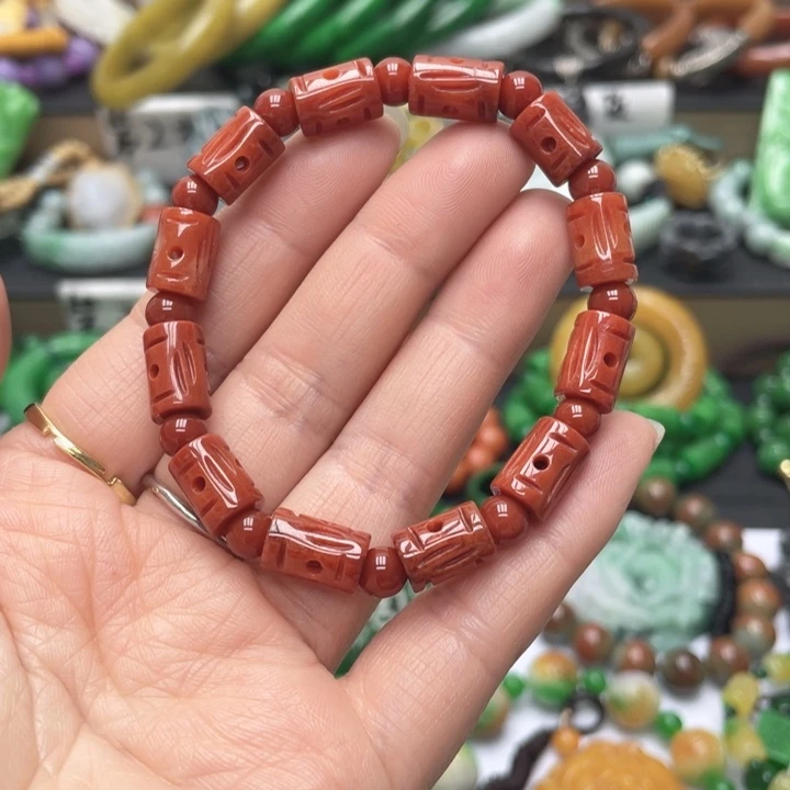 查罗石合金手绳手链6