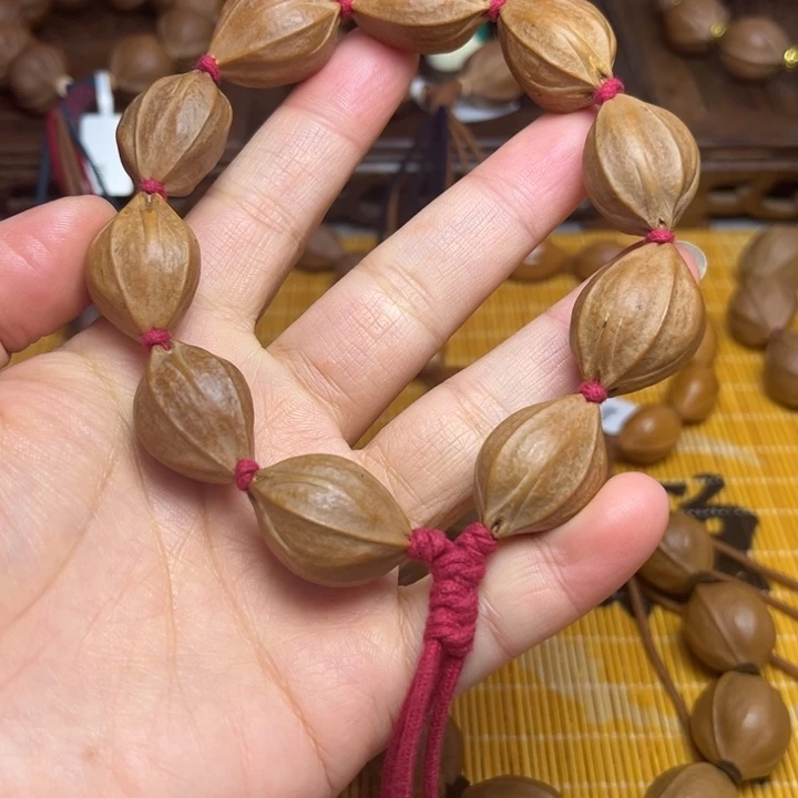 橄榄核手串/手链加****.梅林铁核铁四花1.9*2.6