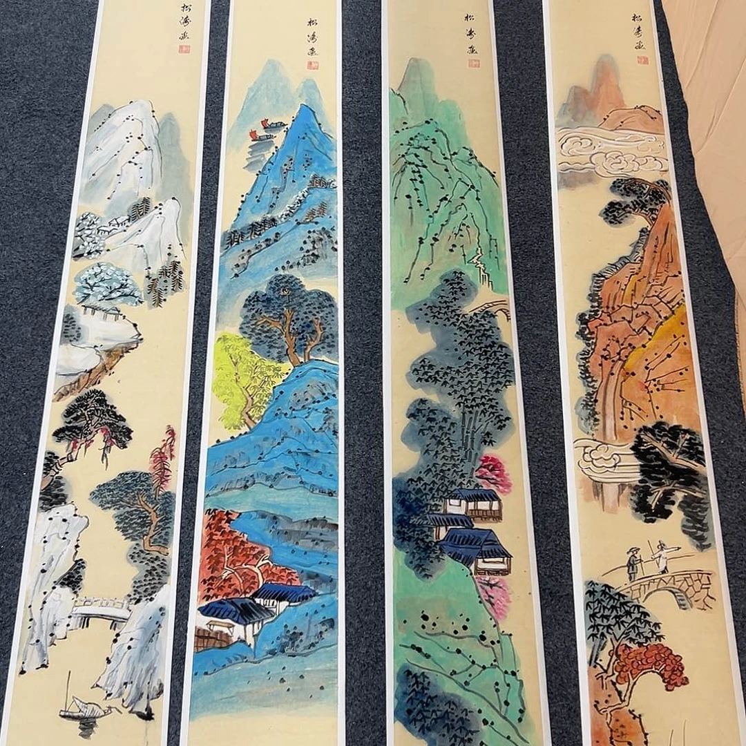 国画W山水精品作品