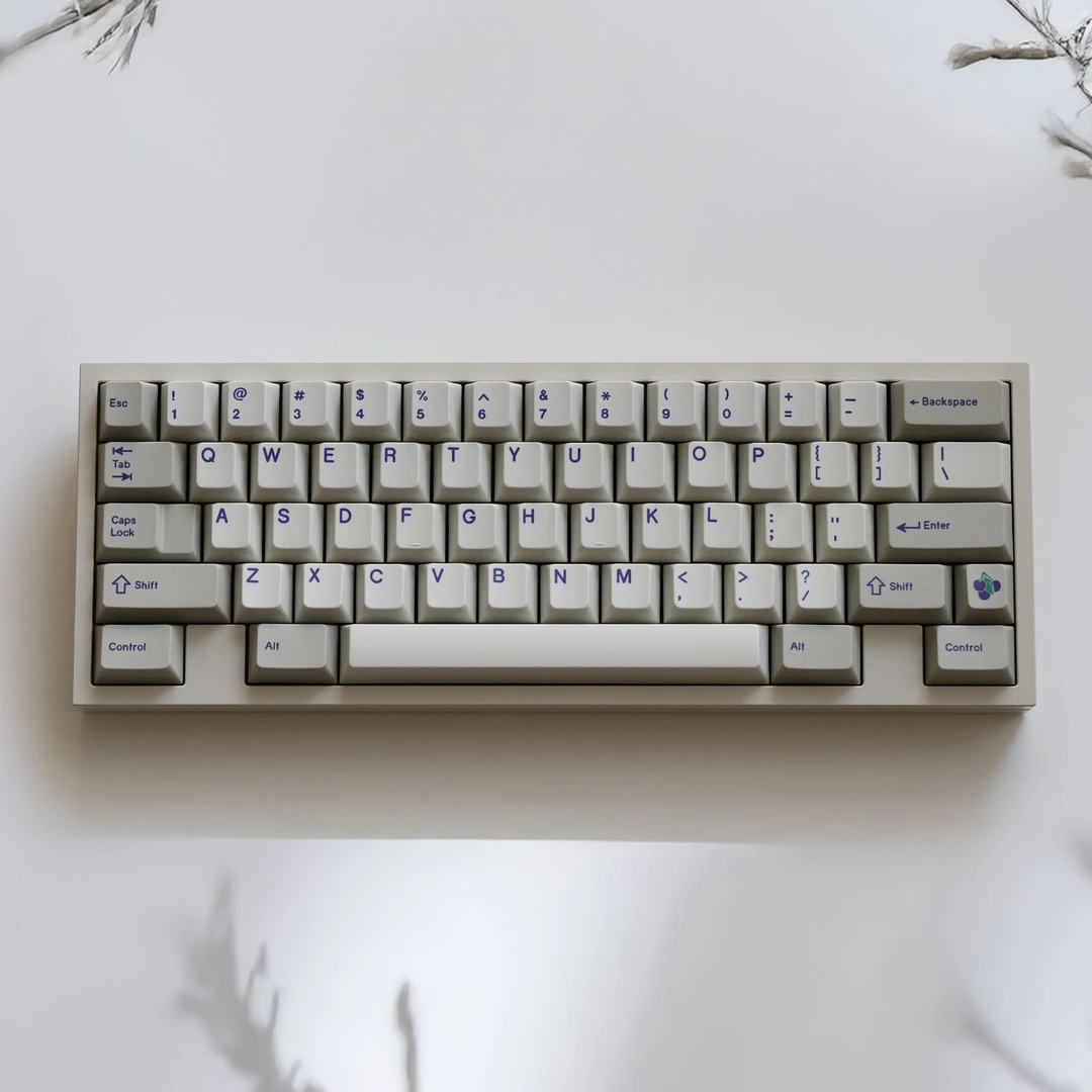 ArmorSuit经典紫 原厂高度热升华PBT键帽小蜜蜂made68pro磁轴键盘