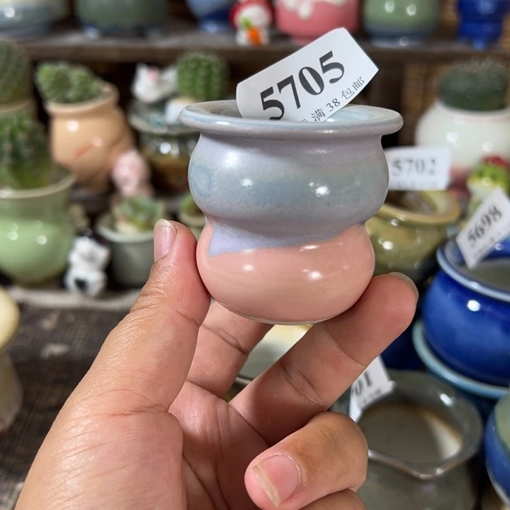 口3 手工花盆满30包邮
