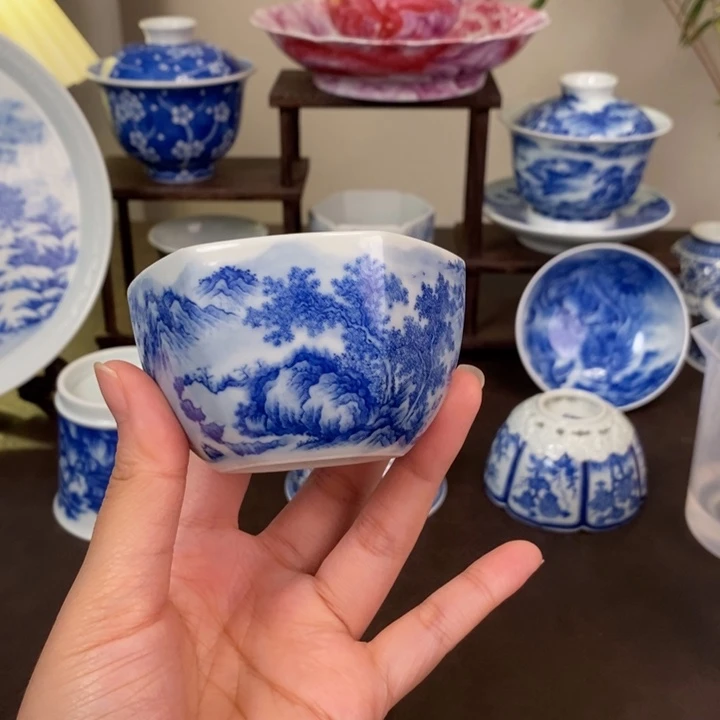 景德镇陶瓷手工手绘