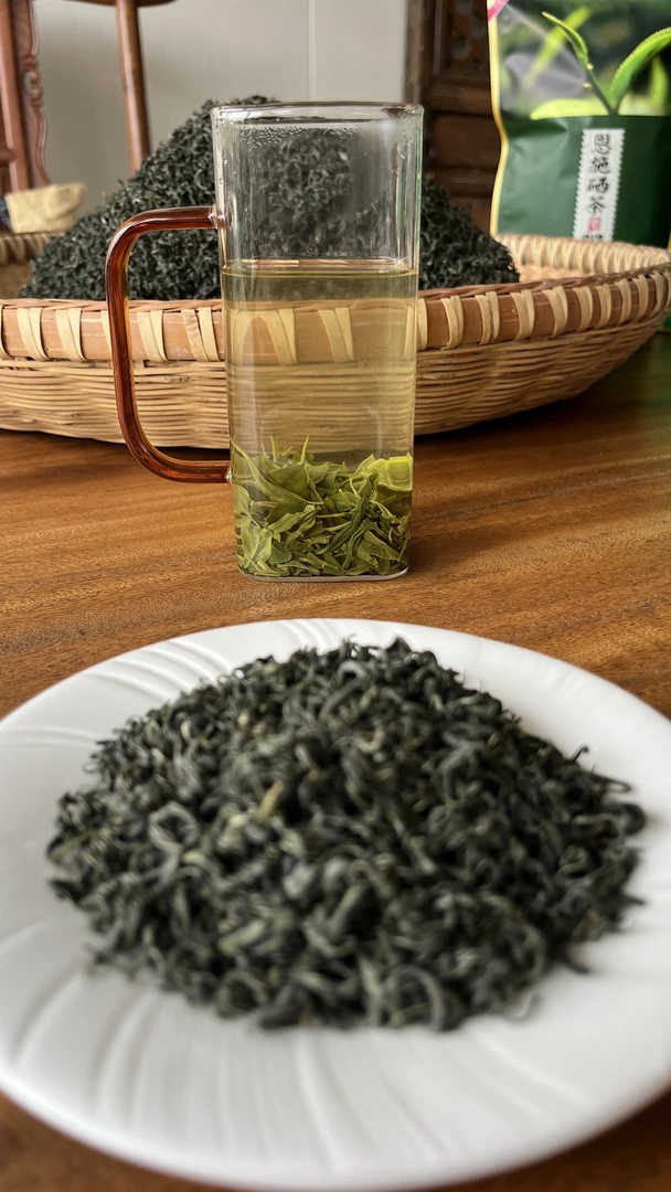 2025年新品绿茶高山炒青回甘不苦清香型