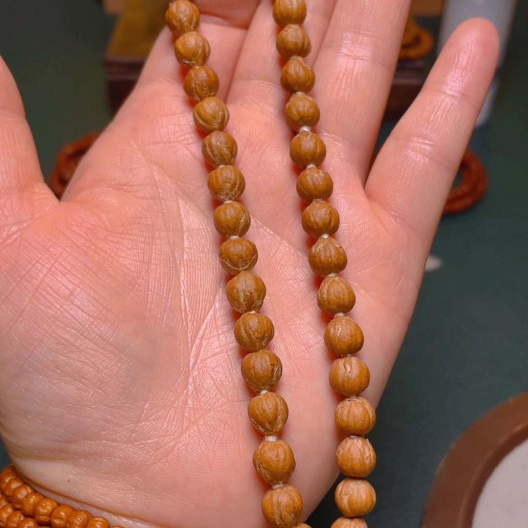 柏香籽/百香籽吊坠莲花手持