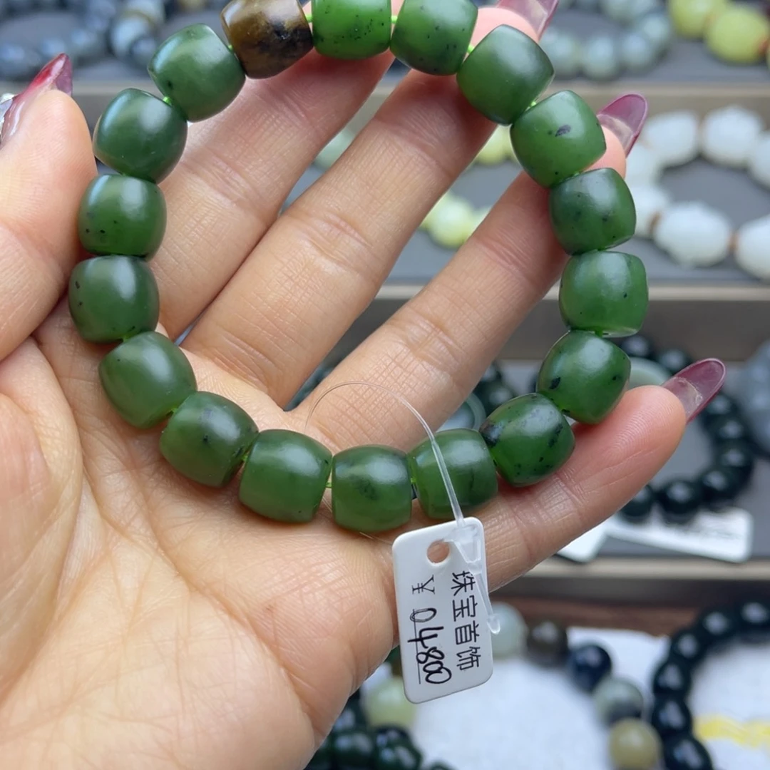 和田玉手链未镶嵌