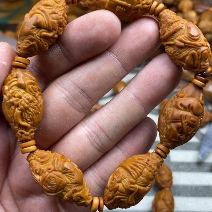 手串/手链橄榄核橄榄核雕工艺手串
