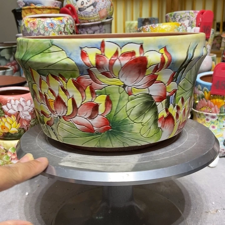 景德镇艺术手绘作品