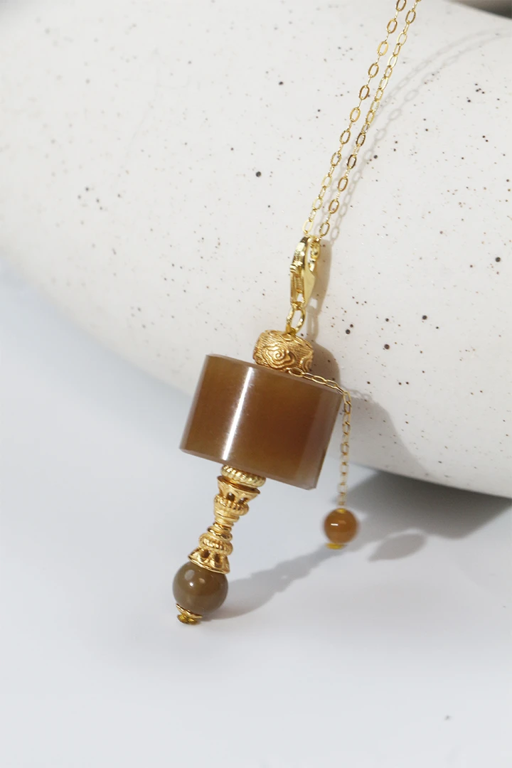 和田玉吊坠挂件路路通小墩子百搭多样发货