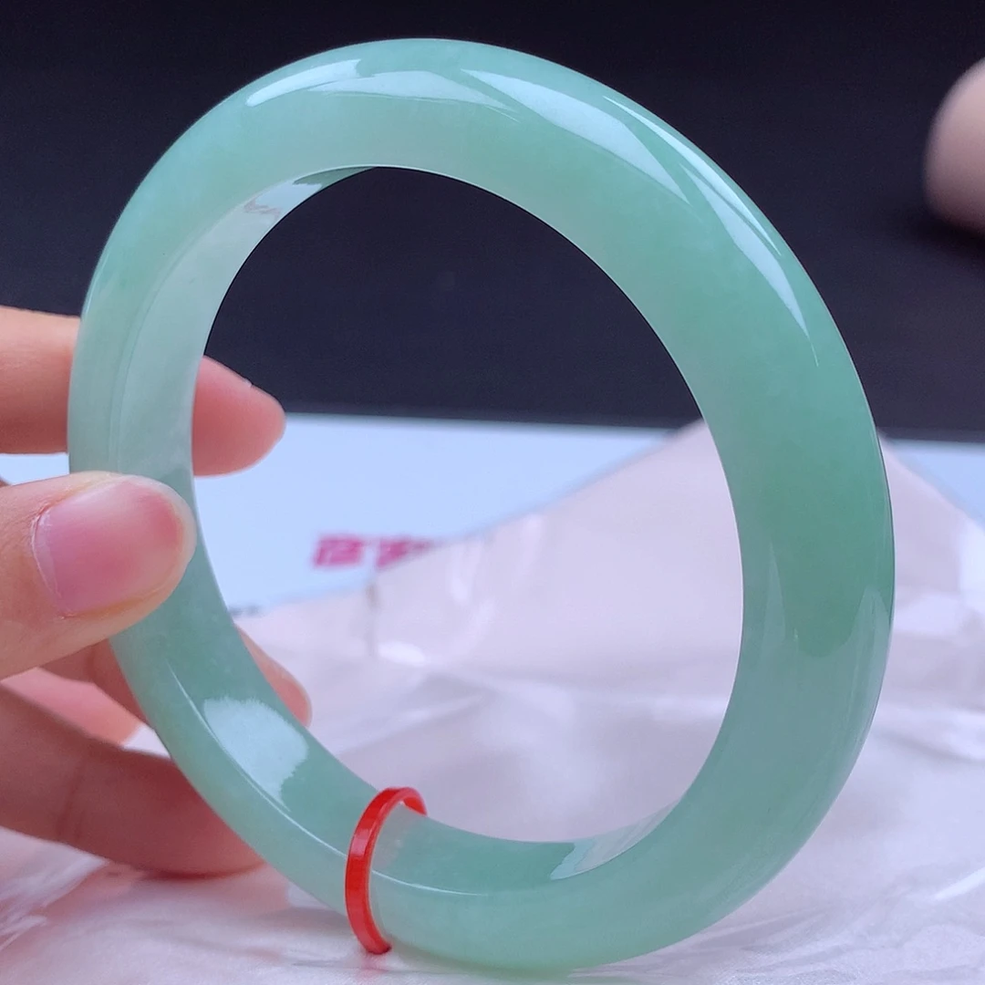 未镶嵌手镯翡翠61.8圈002066