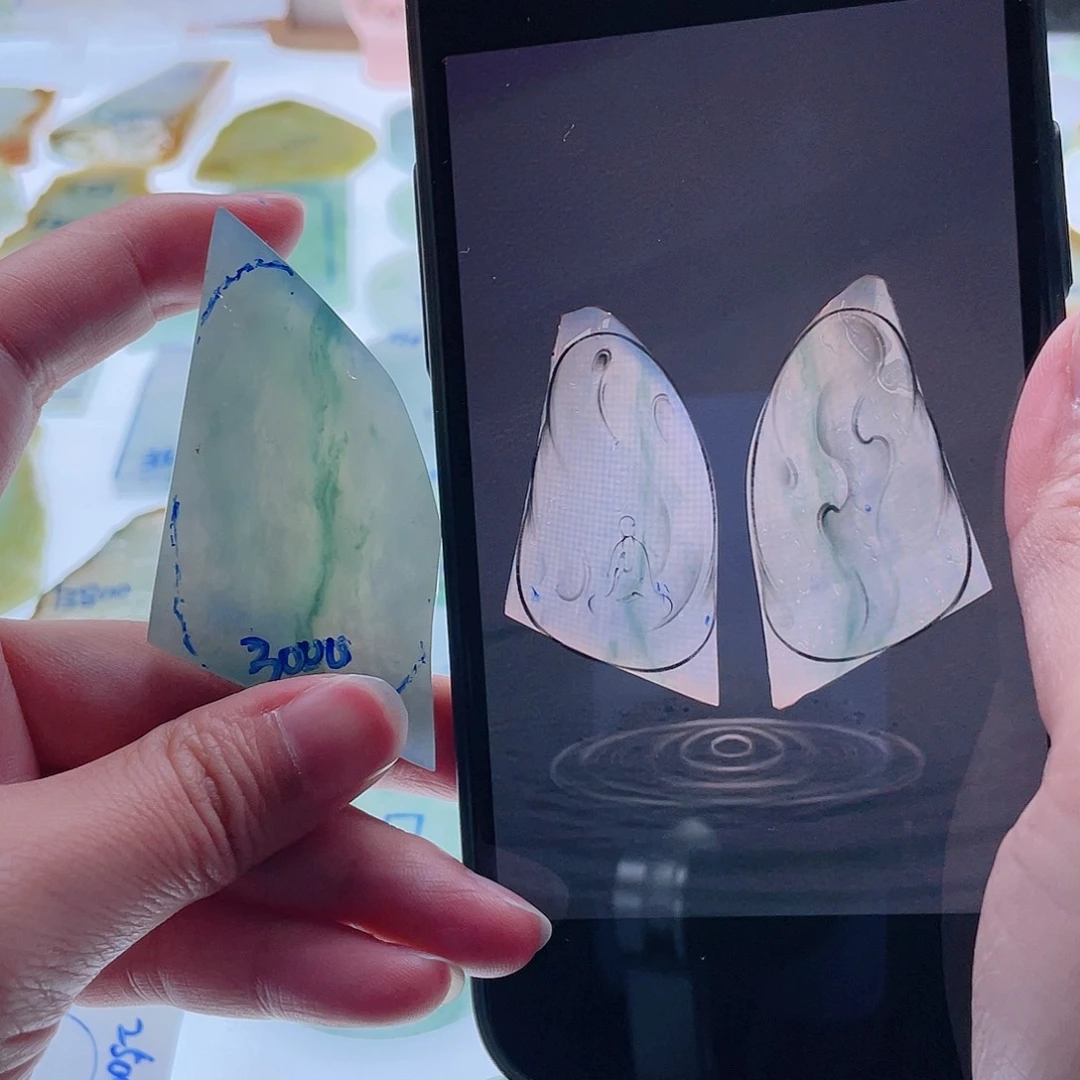 定制翡翠未镶嵌天然翡翠包工