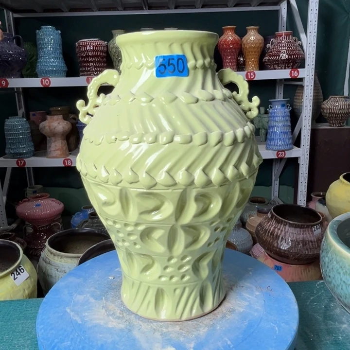 太****景德镇陶瓷花盆花器550