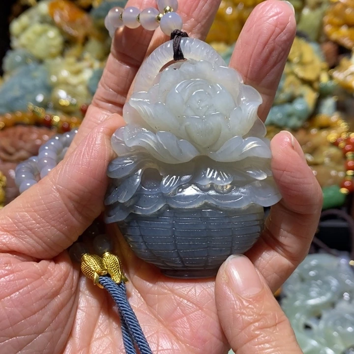 岫玉岫玉吊坠未镶嵌