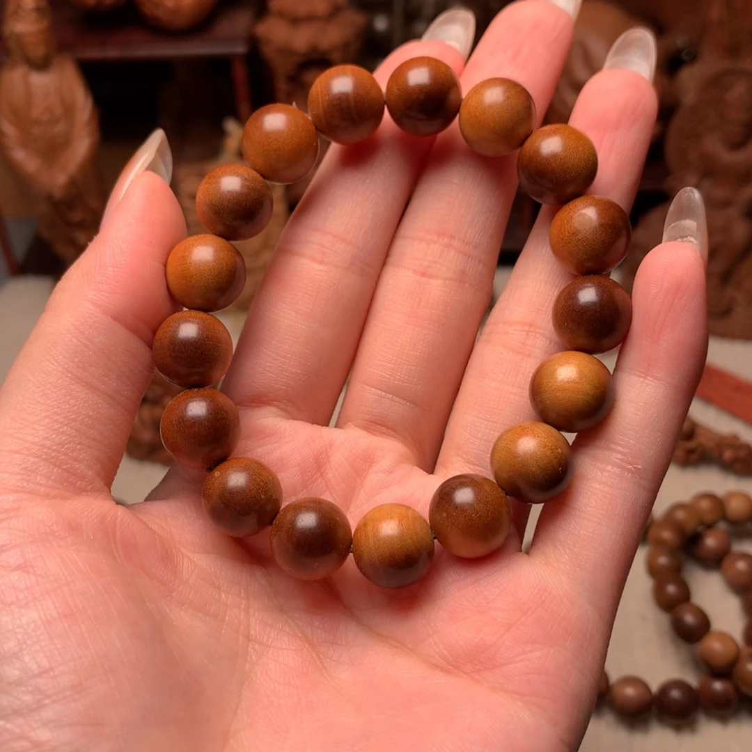 ****️手串/手链檀香木老山檀香1.2奶香黑肉