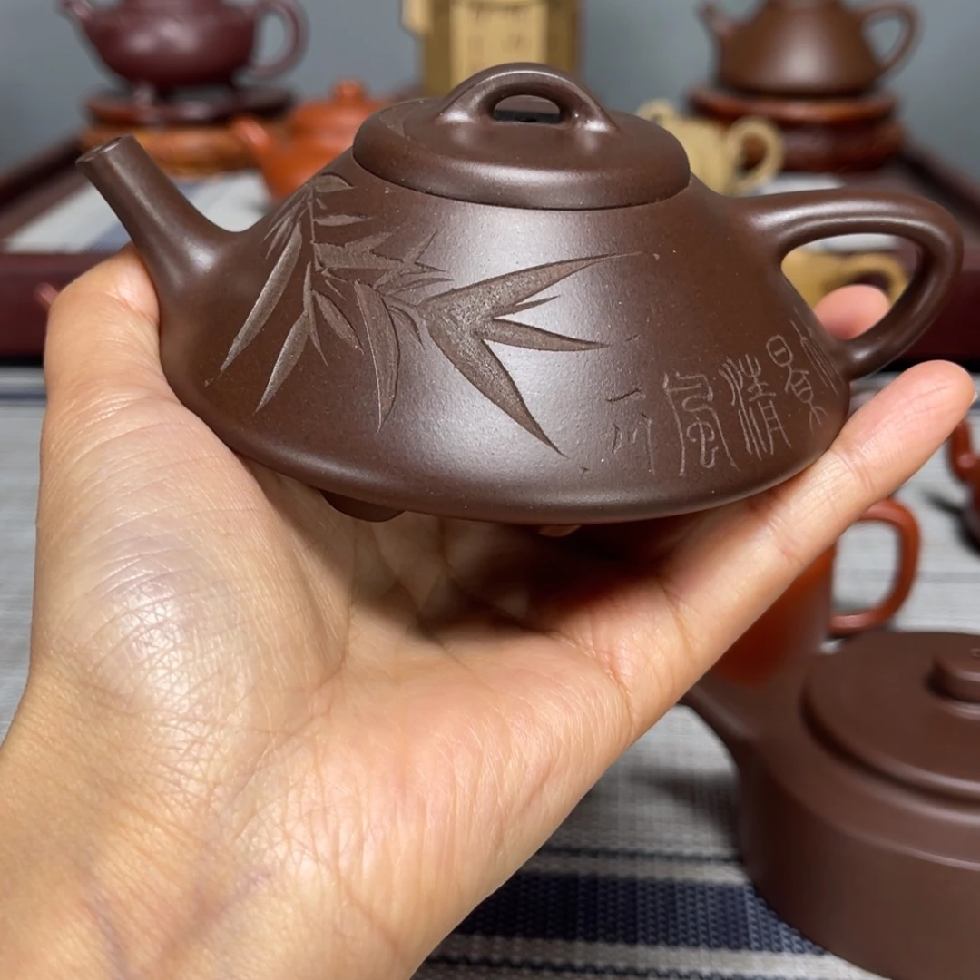 紫砂茶壶烨*半手合瓢160cc