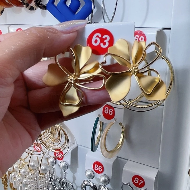 仿珍珠铁合金合金饰品耳饰18