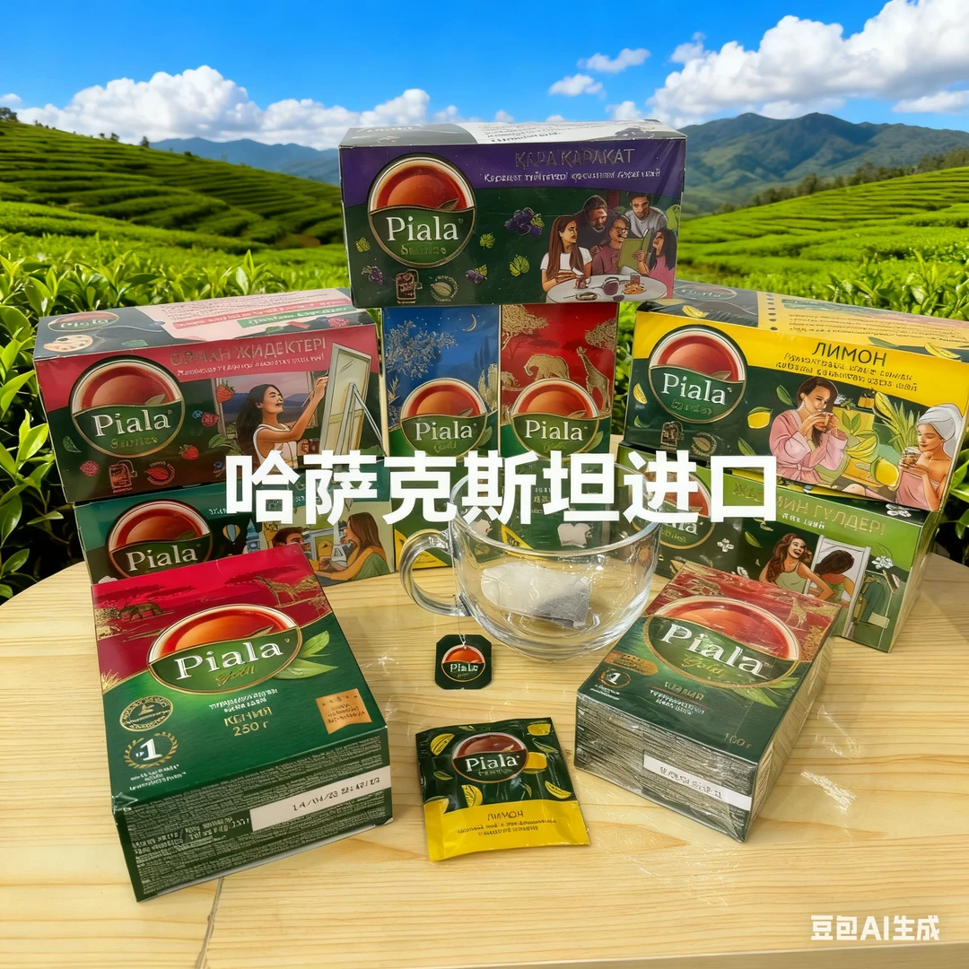 直播专享【哈萨克斯坦进口】Piala皮亚拉牌-茶香四溢各种口味
