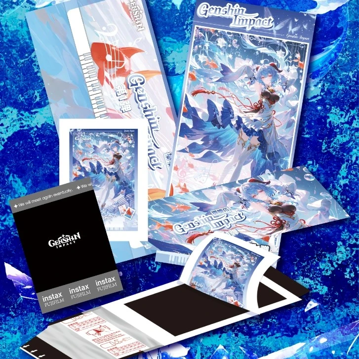 【叠叠】原宇宙文创 原神撕撕乐 第一弹 拍立得 游戏收藏卡牌