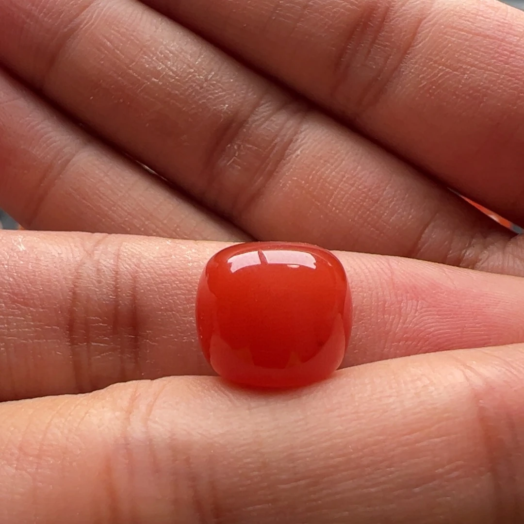 南红玛瑙老型12.3x10.9未镶嵌