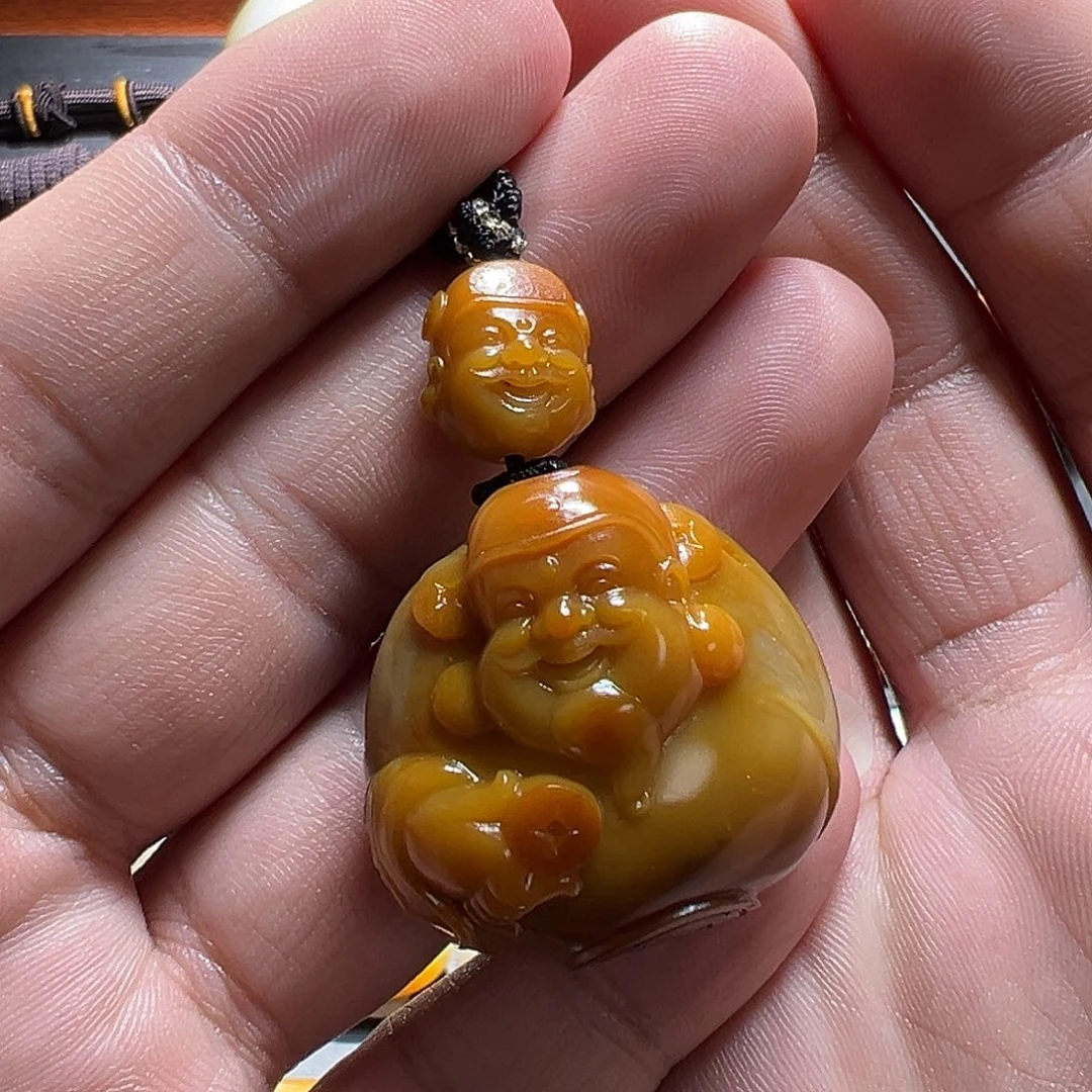 宫***斋颈饰未镶嵌和田玉