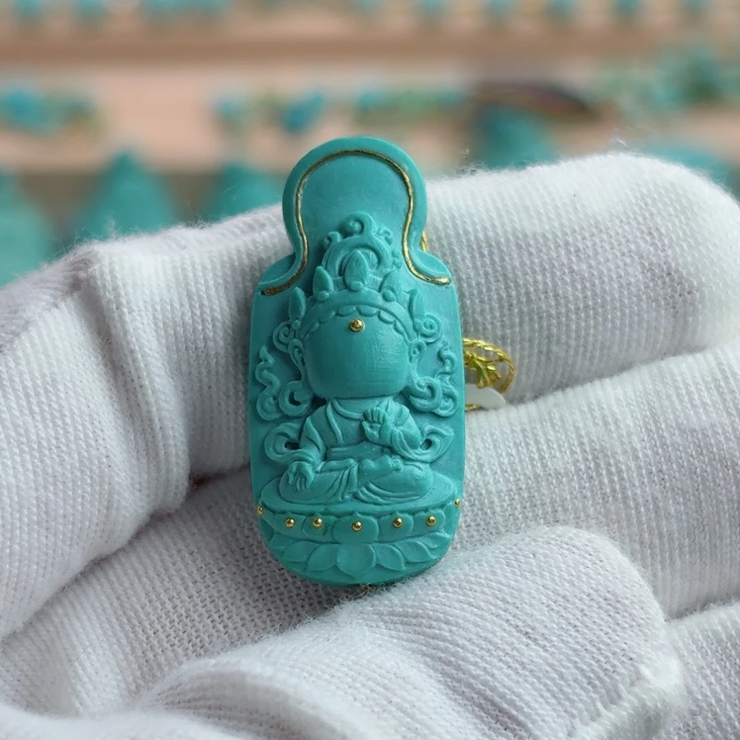 绿松石未镶嵌珠宝奇石