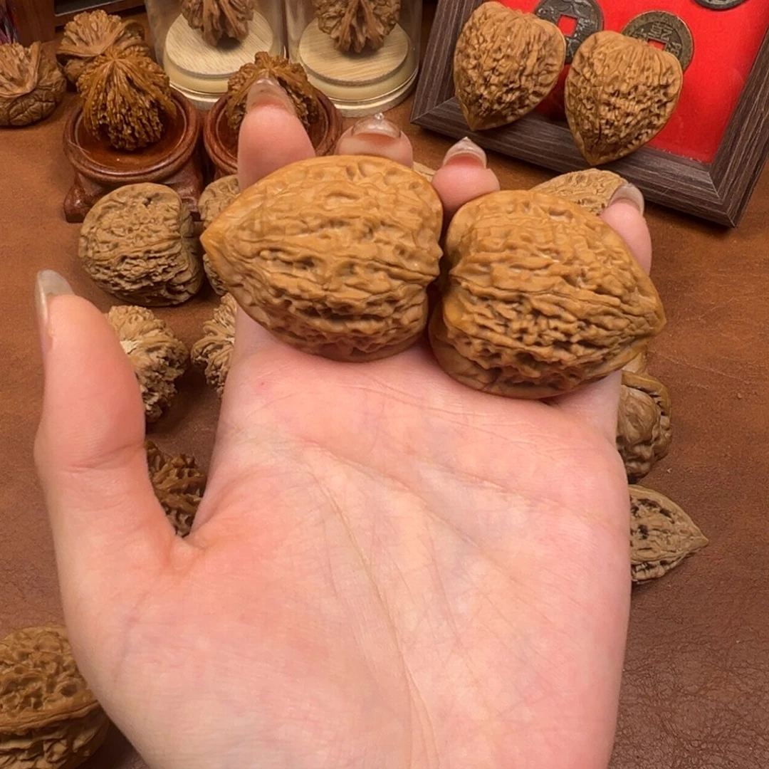 核桃手串/手链蛇王一抹红卡37尺 微修